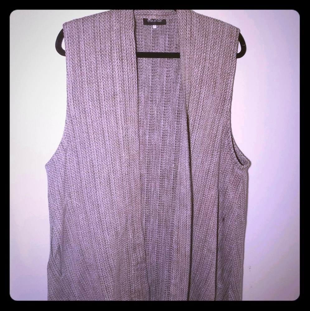 Eskandar Women's Oversized Couture Runway Vest
